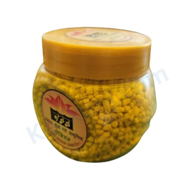 Kesar Yukt Ashtagandha Yellow Chandan Tika(Tilak) 100% Shudh & Prakritik 250grm