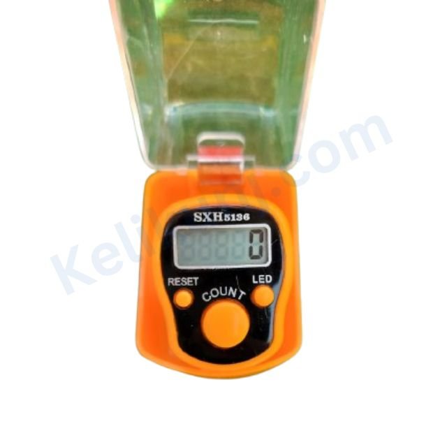 Mantra Jaap Mantra Japa Digital Finger Counting Machine With Light (Multi-color), Digital Tally Counter Yellow Colour (Pack of 1) Digital Tally Counter (Multicolor Pack of Tally Counter)