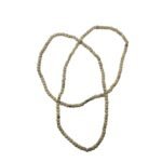 Tulsi Kanthi Mala 2 Round in Neck 36 inch 100% Original Tulsi Mala Vrindavan