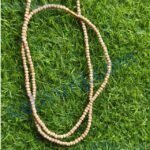 Tulsi Kanthi Mala 2 Round in Neck 36 inch 100% Original Tulsi Mala in Vrindavan