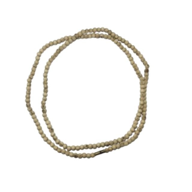 Tulsi Kanthi Mala 2 Round in Neck 36 inch 100% Original Tulsi Mala Vrindavan