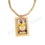 Tulsi Mala With Premanand Ji Maharaj Image Locket 26 inch 100% Original Tulsi Mala With Maharaj Ji Image