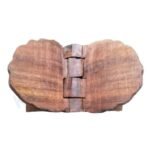 Wooden Rehal Book Stand (Dark Brown-Small)