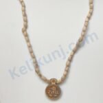 Shri Radha Naam Tulsi Haar With Kadam Wood Radha Naam Locket