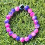 Cotton Candy Bracelet With Nazar Battu Evil Eye