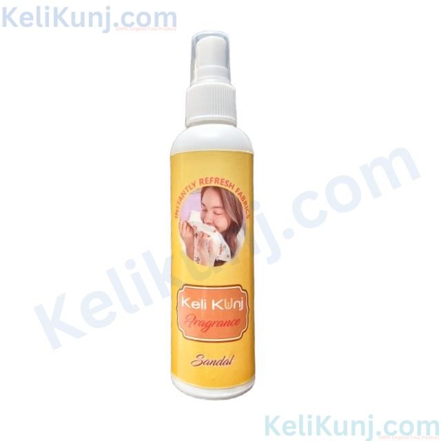 Keli Kunj Fabric Fragrance Sandal a Perfume Keli Kunj Fabric Fragrance Sandal Perfume Instant Refresh 110ml