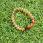 Nazar Battu Crystal Clear Beads With Evil Eye