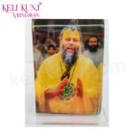 Premanand Ji Maharaj Car Dashboard Photo