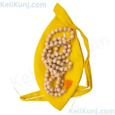 Tulsi Jaap Mala 108 + 1 Beads With Mala jholi 100% Original Tulsi
