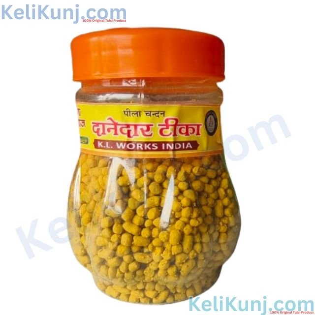 Yellow Danedar Chandan, Ashtagandha Tika, Danewala Chandan Tika