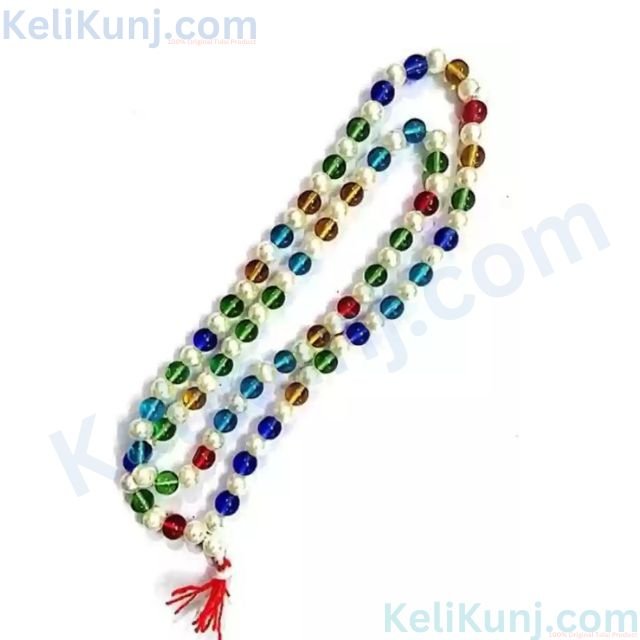 Navratna Mala Crystal Necklace Stylish & Trendy Most Popular Beautiful Design (2) Navratna Mala Crystal Necklace Stylish & Trendy Most Popular Beautiful Design