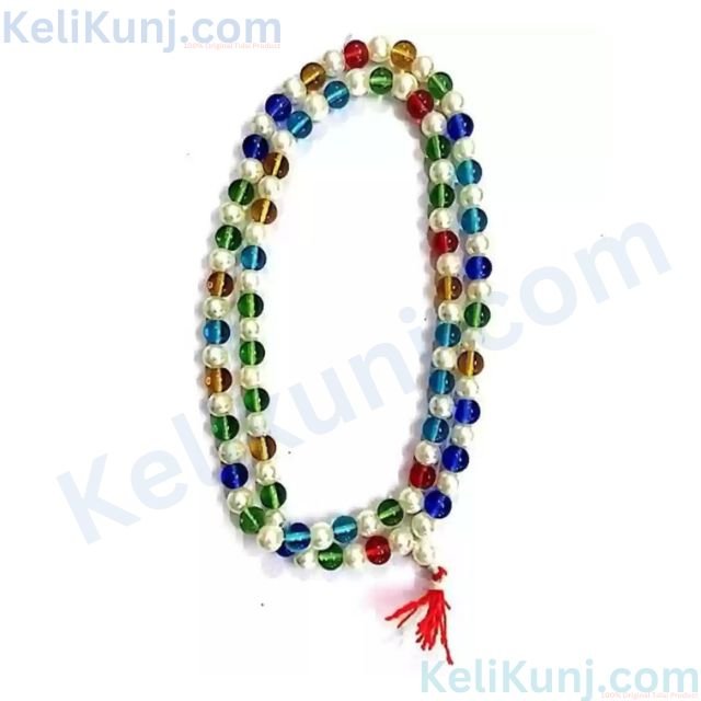 Navratna Mala Crystal Necklace Stylish & Trendy Most Popular Beautiful Design Navratna Mala Crystal Necklace Stylish & Trendy Most Popular Beautiful Design