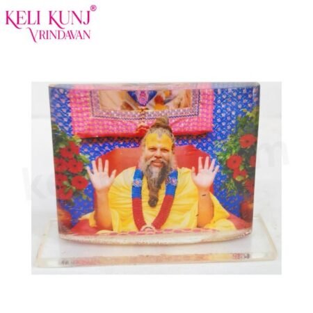 Premanand Govind Sharan Ji Maharaj Religious Acrylic Photo for car Dashboard, Home and mandir
