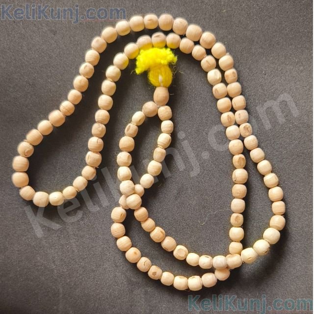 Radhavallabh Sampradaya Tulsi Japa Mala Without Knot(Bina gaanth) 10mm