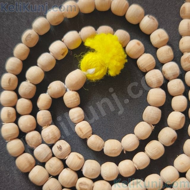 Radhavallabh Sampradaya Tulsi Japa Mala Without Knot(Bina gaanth) 10mm