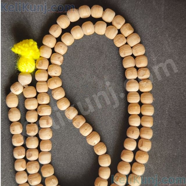 Radhavallabh Sampradaya Tulsi Japa Mala Without Knot(Bina gaanth) 12mm (4) Radhavallabh Sampradaya Tulsi Japa Mala Without Knot(Bina gaanth) 12mm