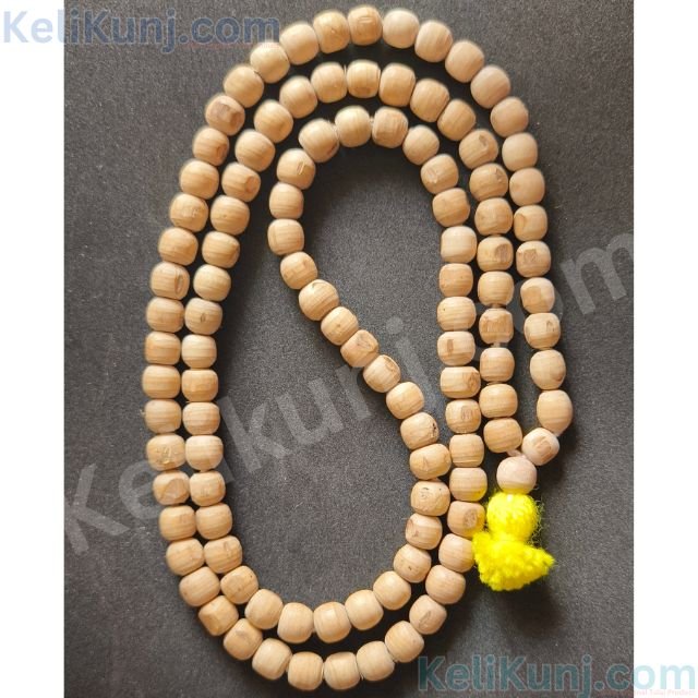 Radhavallabh Sampradaya Tulsi Japa Mala Without Knot(Bina gaanth) 12mm (5)