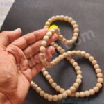 Radhavallabh Sampradaya Tulsi Japa Mala Without Knot(Bina gaanth) 12mm