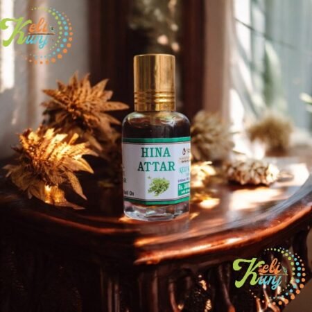 Hina Attar for Shree ji Ang Seva, Handcrafted Fragrance Roll-On Attar with Long Lasting Fragrance, Gift for Husband, Wife, 100% Alcohol-Free Pure And Natural 12ml