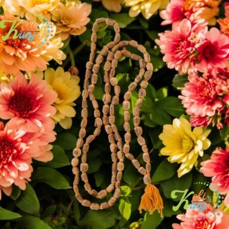 Natural Tulsi japa mala 108 + 1 Beads 100% Original And Natural Tulsi Jaap Mala