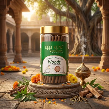 Keli Kunj Woods Panchgavya Dhoop Sticks made with cow dung, Loban and 28 types of herbs