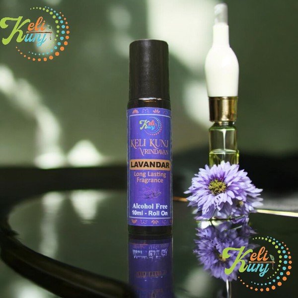 Keli Kunj Lavender Attar Pure Quality Long Lasting Best For Ang Seva 10ml Keli Kunj Lavender Attar Pure Quality Long Lasting Best For Ang Seva 10ml