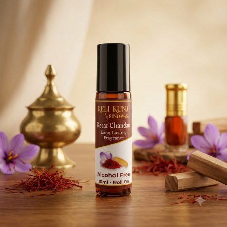 Keli Kunj Kesar Chandan Attar alcohol-free traditional fragrance