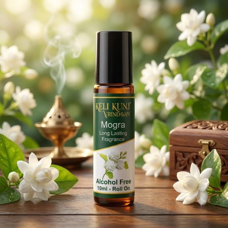 Keli Kunj Mogra Attar 100% alcohol-free floral fragrance