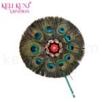 Natural Peacock Feather More Pankh 10 Fan Tails