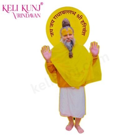 Premanand Ji Maharaj Photo Wood Cutout 12" For Temple