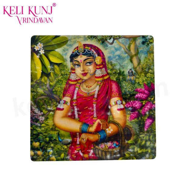 Radha Rani Nikunj Photo Fridge Magnet