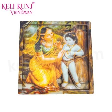 Yashoda Maiya With Bal Gopal Fridge Magnet In 3D