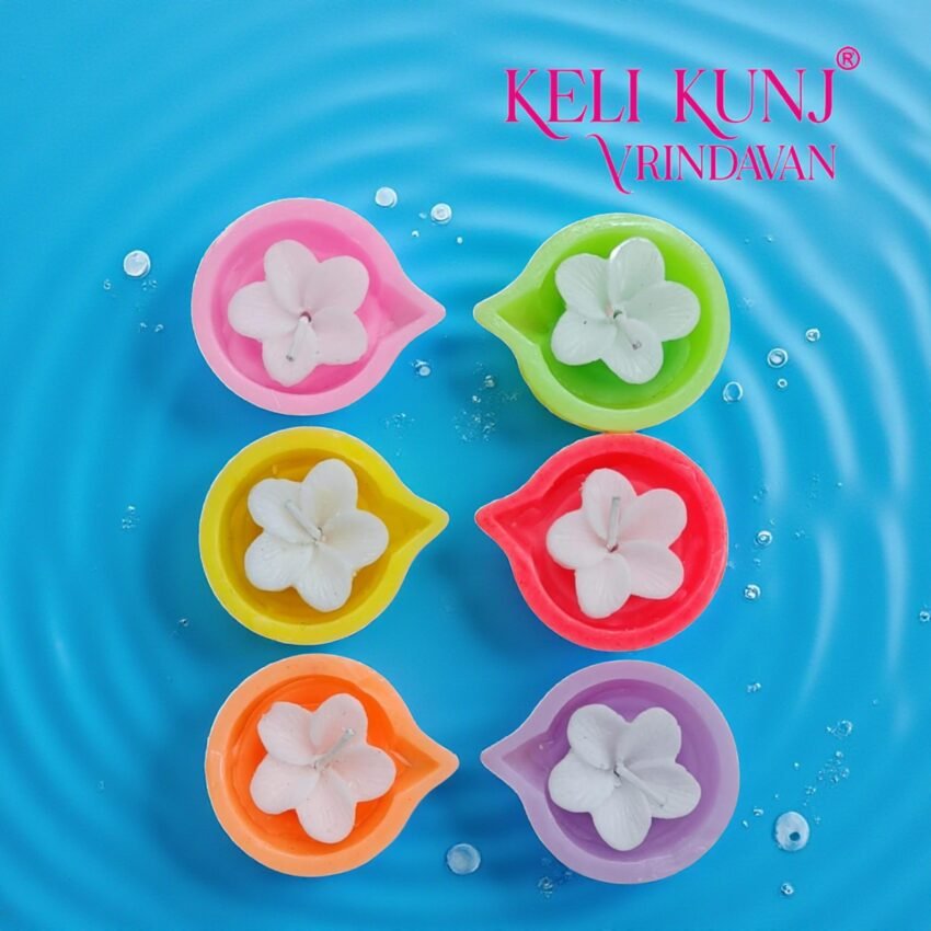 Candle Mix Colours (Pack of 6) floating candles-Photoroom (1) Candle Mix Colours – Pack of 6 Floating Candles