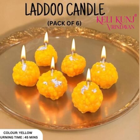 Motichoor Laddoo Candle