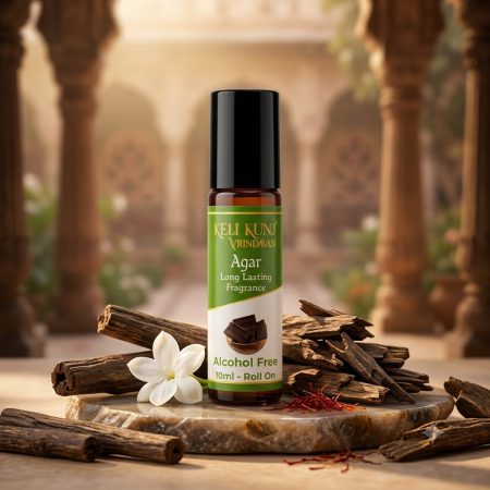 Keli Kunj Agar Oud Attar 100% alcohol-free long-lasting woody fragrance