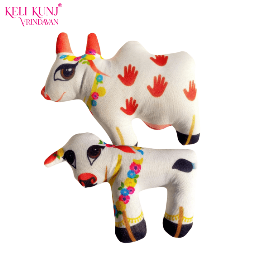 Cow and Calf Stuffed Soft Toy Set Cow and Calf Stuffed Soft Toy Set
