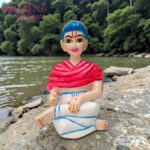 Shri Hit Harivansh Mahaprabhu Ji Dust Marble Murti Idol