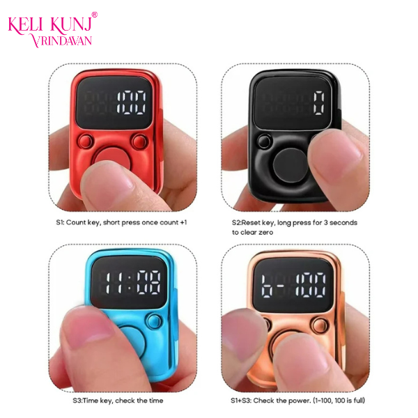 Tasbih Zikr Ring Digital Electric Finger Tally Counter (2) Tasbih Zikr Ring Digital Electric Finger Tally Counter
