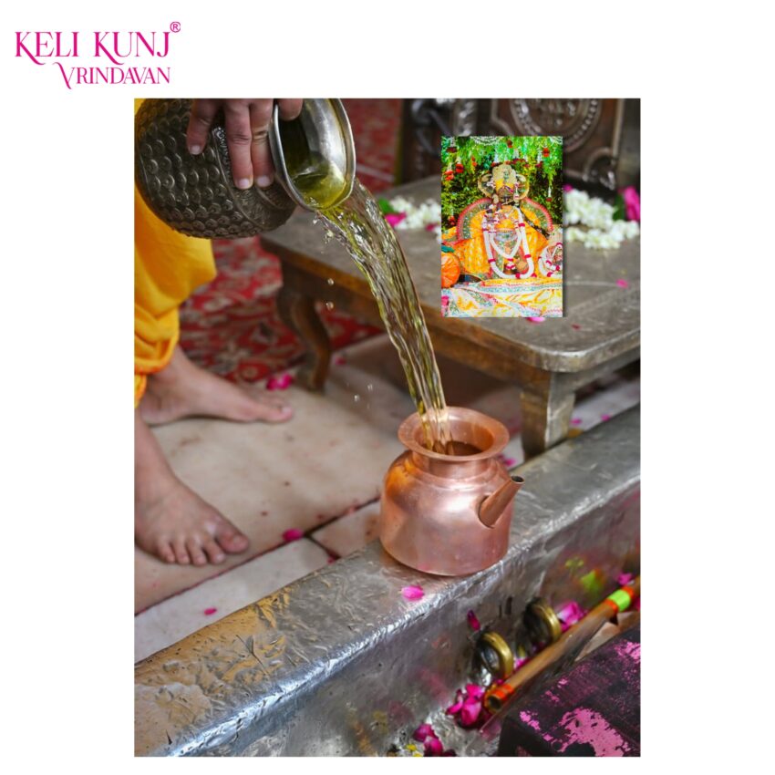 Shri Radhavallabh Lal Ji Charnamrit