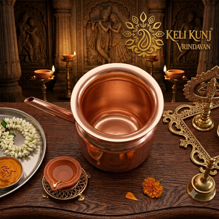 Pure Copper Jal Jhari Lota