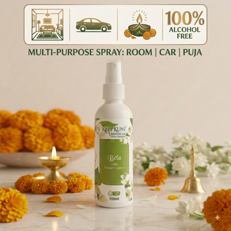 Keli Kunj Bela Fragrance Perfume Alcohol-Free Natural Floral Fragrance