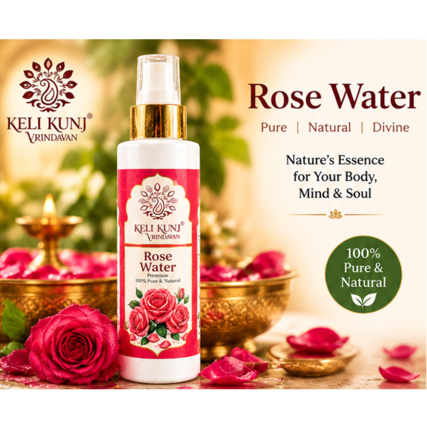 Keli Kunj Vrindavan Rose Water Keli Kunj Vrindavan Rose Water