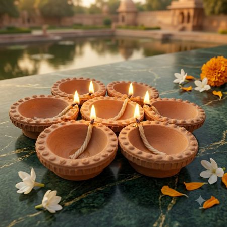 Lakshmi Puja Diya