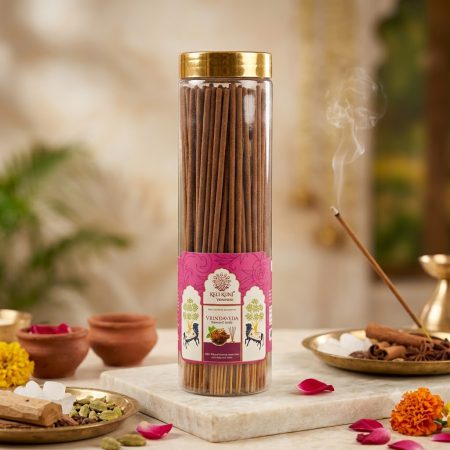 Keli Kunj Vrindaveda Panchgavya Agarbatti 250 g cow dung incense packaging