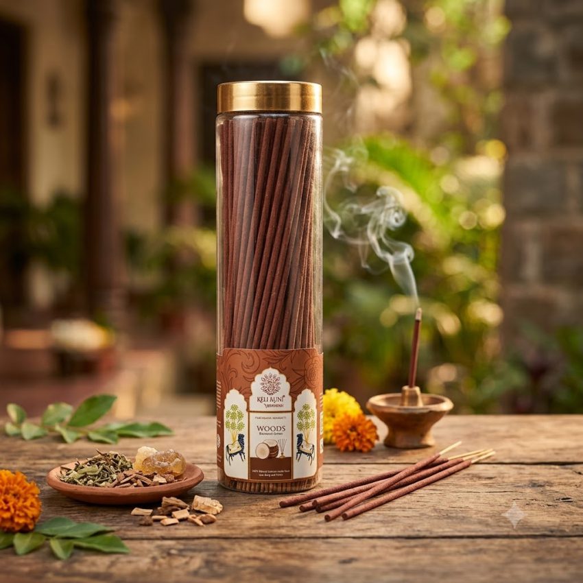 Keli Kunj Woods Panchgavya Agarbatti 250 g Keli Kunj Woods Panchgavya Agarbatti 250 g