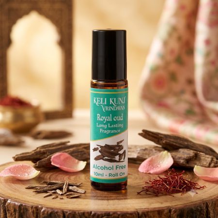 Keli Kunj Royal Oud Attar 10ml bottle, 100% alcohol-free fragrance