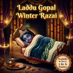Laddu Gopal Ji Winter Rajai for Thakur Ji Bedding by Keli Kunj Vrindavan
