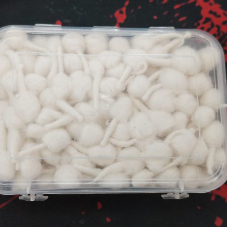 Round Phool Batti for Puja 221 Pieces Cotton Rui Wicks by Keli Kunj
